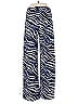 Boston Proper Animal Print Blue Casual Pants Size S - photo 2