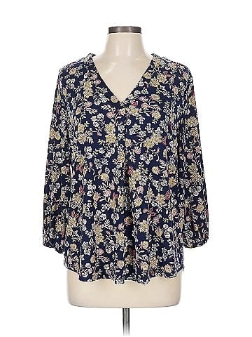 TWO by Vince Camuto 3/4 Sleeve Blouse (view 1)