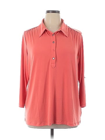 Susan Graver 3/4 Sleeve Blouse (view 1)