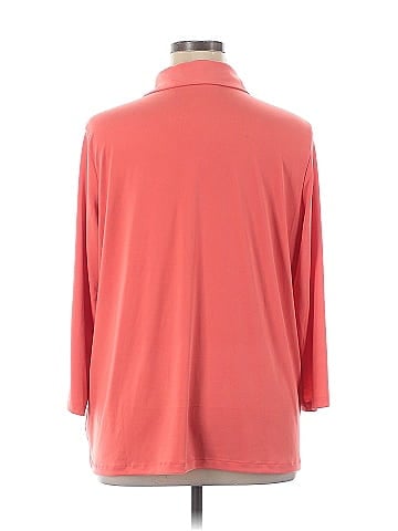 Susan Graver 3/4 Sleeve Blouse (view 2)