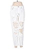 PRPS 100% Cotton White Jeans Size 27 waist - photo 1