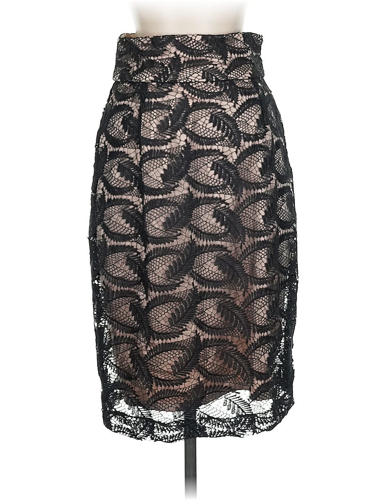 Pre-owned Antonio Melani Formal Skirt In Black