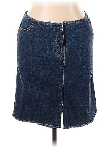Kenneth Cole REACTION Denim Skirt (view 1)