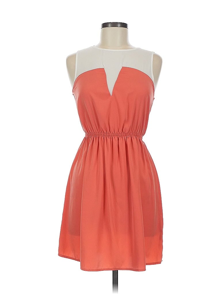 Pre-owned One Clothing Cocktail Dress In Orange