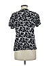 Monrow Floral Gray Short Sleeve T-Shirt Size M - photo 2