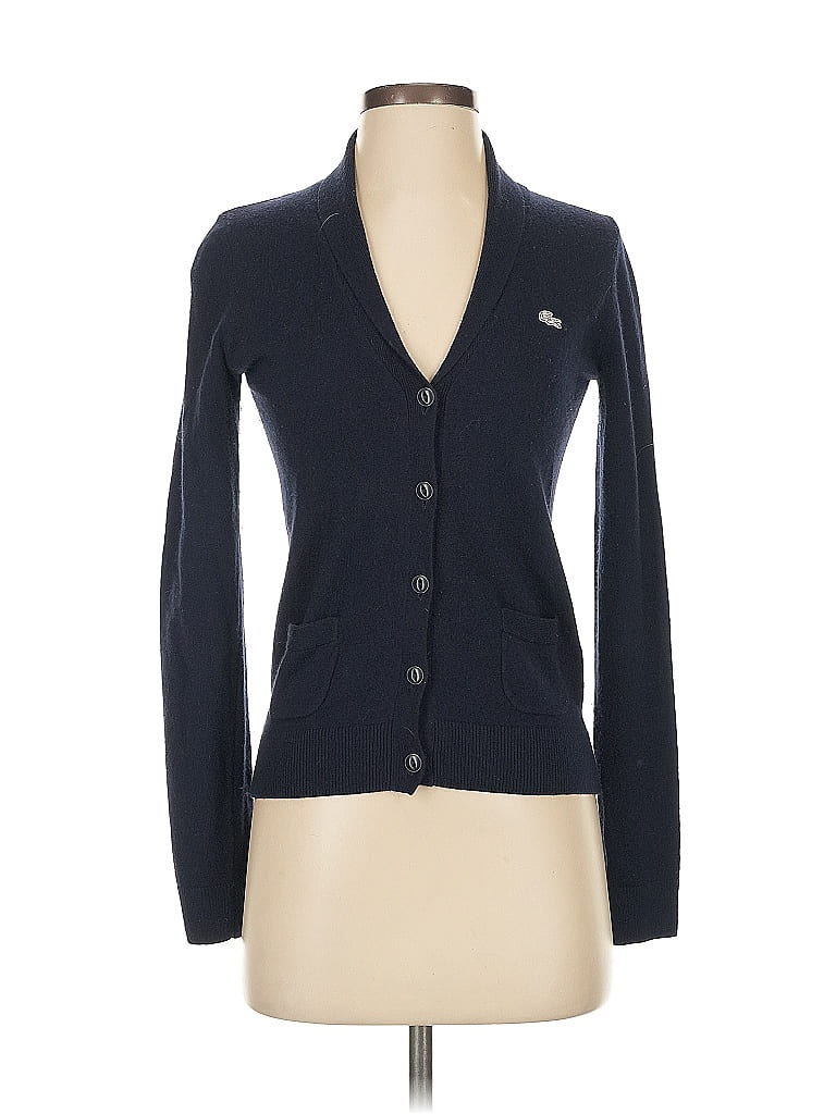Lacoste Blue Cardigan Size S - photo 1