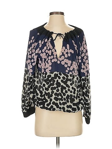 Diane von Furstenberg Long Sleeve Blouse (view 1)