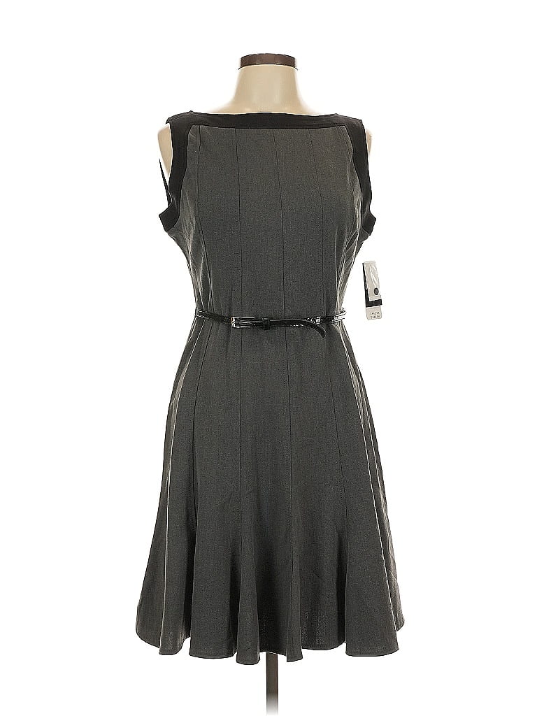 Robe Sandra Darren Taille 10 Colorblock Noir Coupe Shift Très Bon état