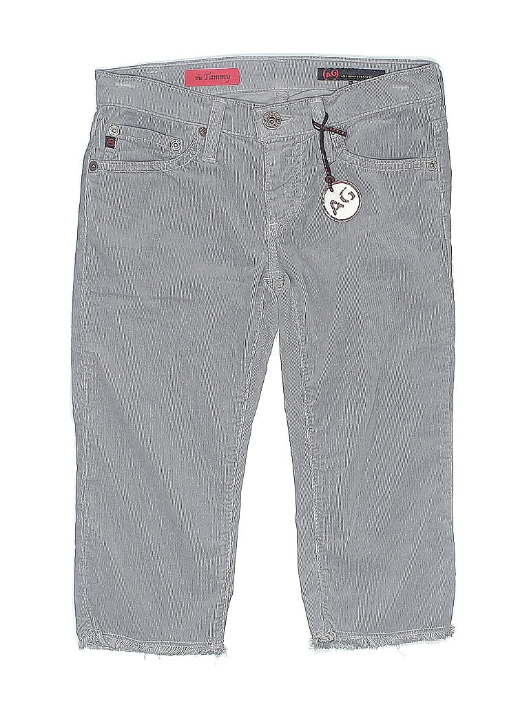 Pre-owned Adriano Goldschmied Cord Pant In Gray