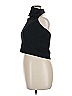 Linda Allard Ellen Tracy Black Sleeveless Top Size 14 - photo 5