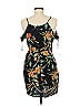 Love & Other Things Tropical Black Cocktail Dress Size M - photo 2