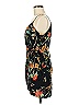 Love & Other Things Tropical Black Cocktail Dress Size M - photo 4