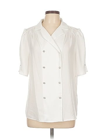 Allegra K Short Sleeve Blouse (view 1)