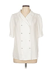 Allegra K Short Sleeve Blouse