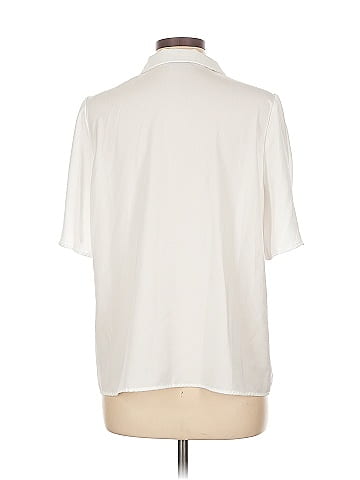 Allegra K Short Sleeve Blouse (view 2)