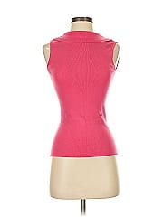 Cache Sleeveless Silk Top