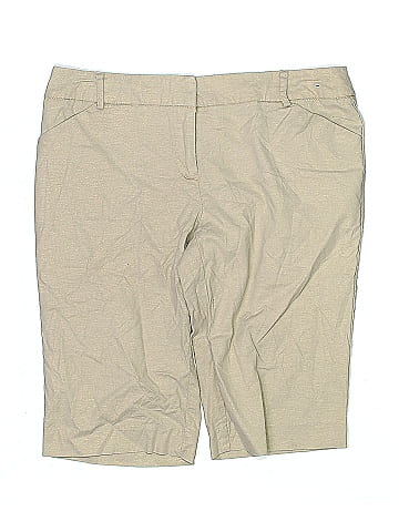 7th Avenue Design Studio New York & Company Khaki Shorts (view 1)