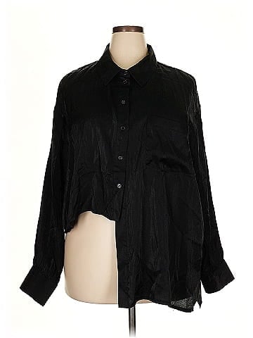 ELOQUII Long Sleeve Blouse (view 1)