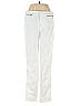 Rebecca Taylor 100% Elastane Ivory Casual Pants Size 4 - photo 1