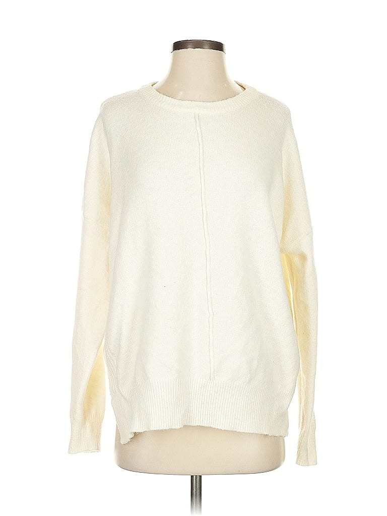 Click to view more detailed imagery on our partner's website Pre-owned Cavalini Pullover Sweater In White