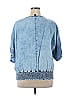 Marc New York Andrew Marc 100% Tencel Blue 3/4 Sleeve Blouse Size 1X - photo 2