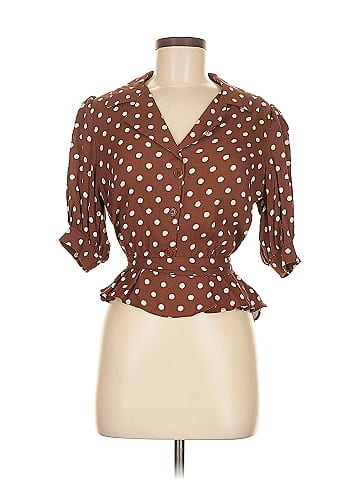 Reformation 3/4 Sleeve Blouse (view 1)