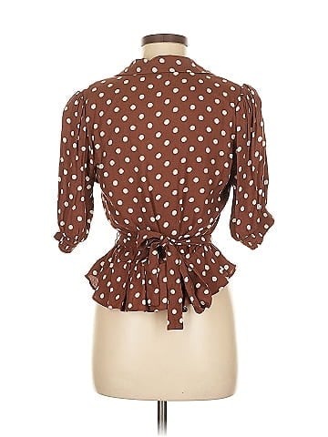 Reformation 3/4 Sleeve Blouse (view 2)