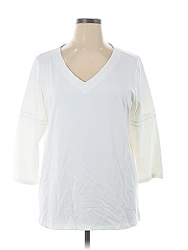 Belle By Kim Gravel 3/4 Sleeve Top