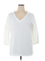 Belle By Kim Gravel 3/4 Sleeve Top