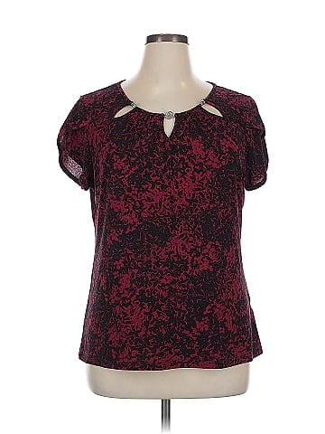 Adrienne Vittadini Short Sleeve Blouse (view 1)
