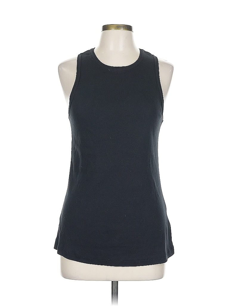 Raey 100% Cotton Black Active Tank Size 10 - photo 1