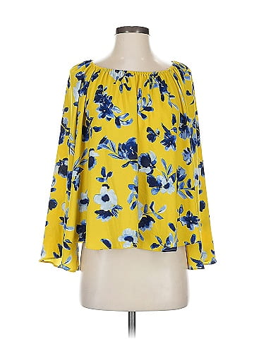 Elizabeth and James 3/4 Sleeve Blouse (view 1)