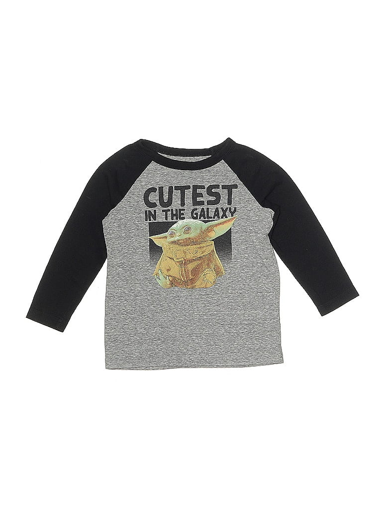 Star Wars Gray 3/4 Sleeve T-Shirt Size 2T - photo 1