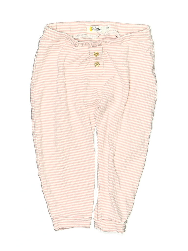 Baby Boden 100% Cotton Stripes Pink Casual Pants Size 12-18 mo - photo 1