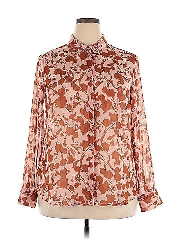 A New Day Long Sleeve Blouse (view 1)