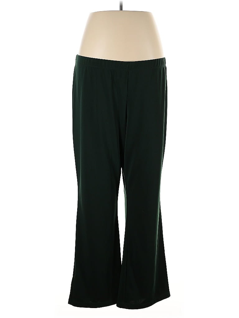 Susan Graver Green Active Pants Size XL - photo 1