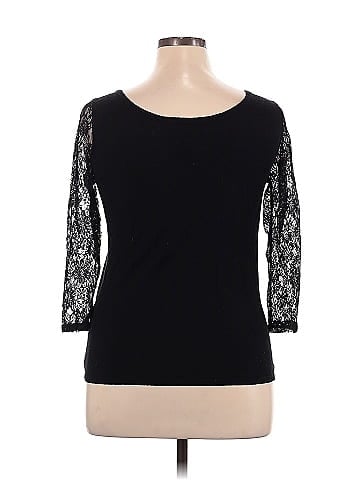 August Silk 3/4 Sleeve Top (view 2)