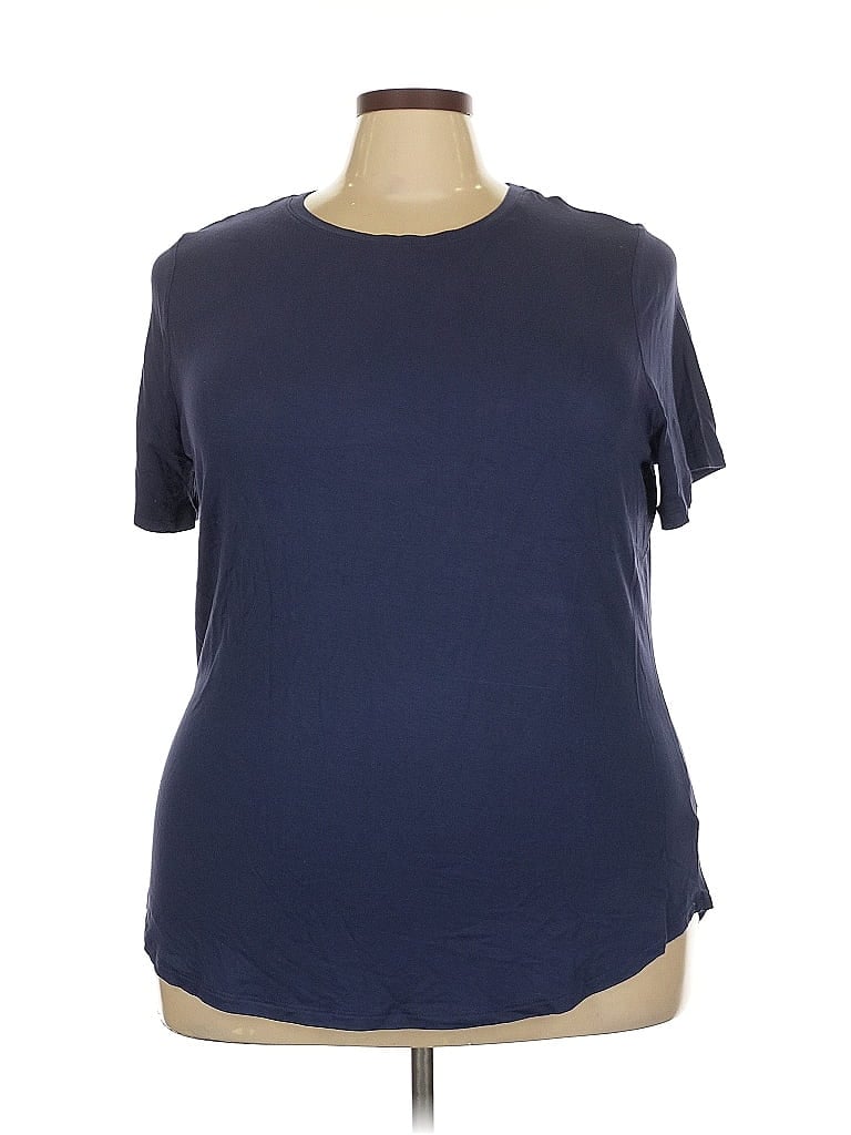 Pre-owned Old Navy Short Sleeve T-shirt In Blue