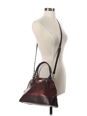 Coach Factory Leather Satchel (view 2)