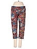 Onzie Print Red Orange Casual Pants Size S - photo 1