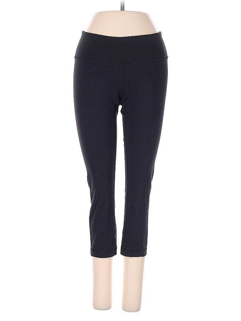 Pre-owned Lululemon Athletica Active Pants In Black