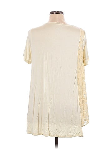 LOGO by Lori Goldstein Short Sleeve Top (view 2)