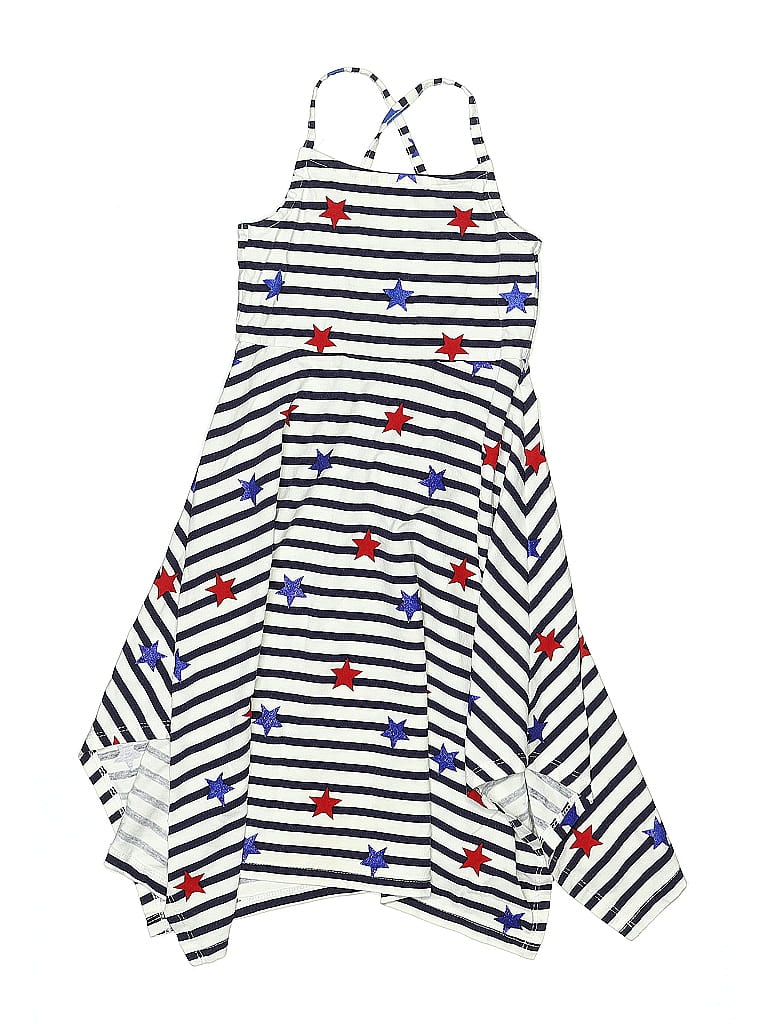 Jumping Beans Stripes Blue Dress Size 4 - photo 1