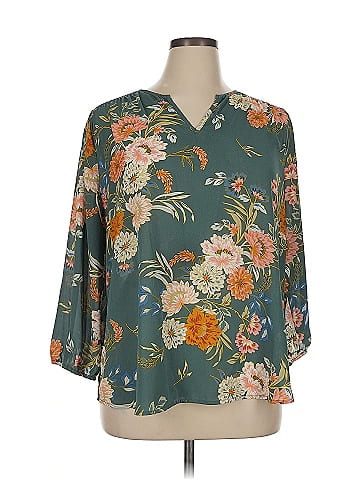 Fun2Fun 3/4 Sleeve Blouse (view 1)