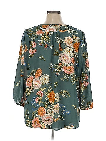 Fun2Fun 3/4 Sleeve Blouse (view 2)