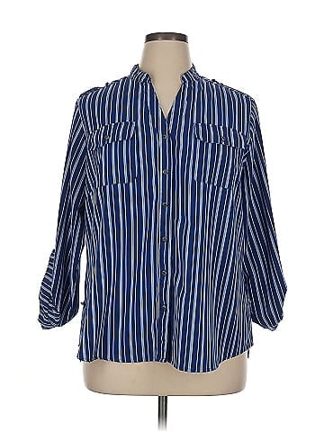 Notations 3/4 Sleeve Blouse (view 1)