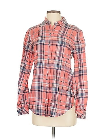 Elizabeth and James Long Sleeve Button-Down Shirt (view 1)