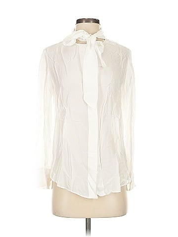 Massimo Dutti Long Sleeve Blouse (view 1)