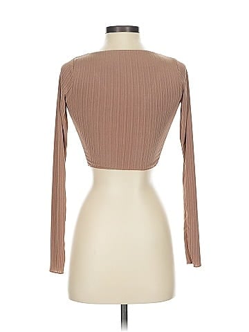 Naked Wardrobe Long Sleeve Top (view 2)