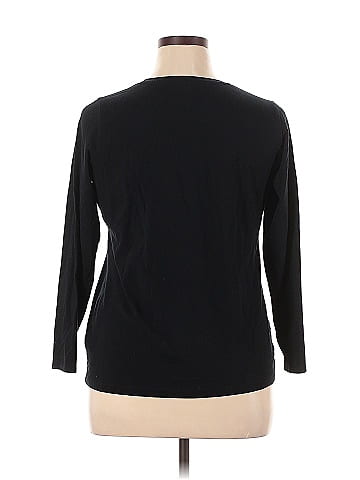 Lord & Taylor 3/4 Sleeve T-Shirt (view 2)